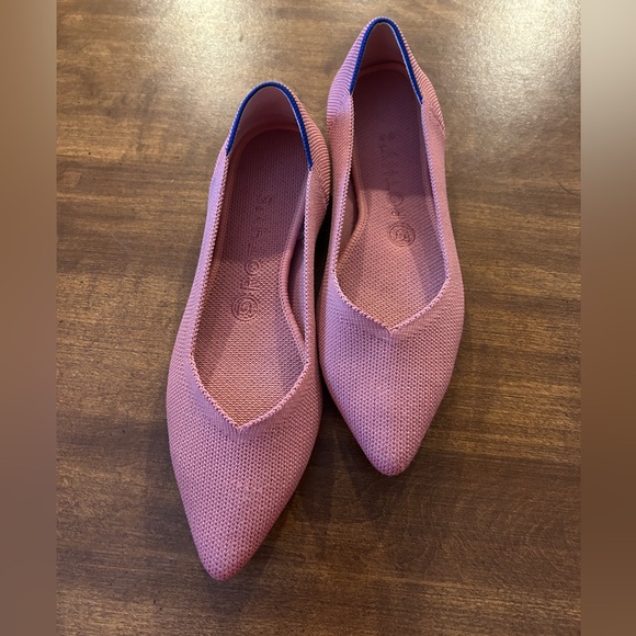 RETIRED ROSEBUD Pink point Rothy’s size 8 - Picture 2 of 4